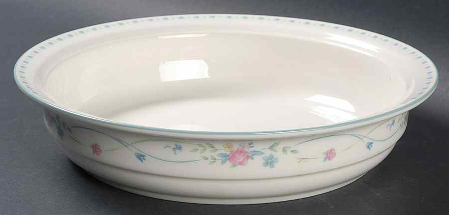 Country Cottage Blossoms 9" Round Vegetable Bowl by Lenox-1