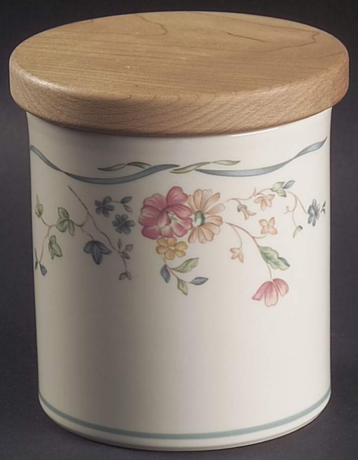 Country Cottage Courtyard Mini Canister & Lid by Lenox-1