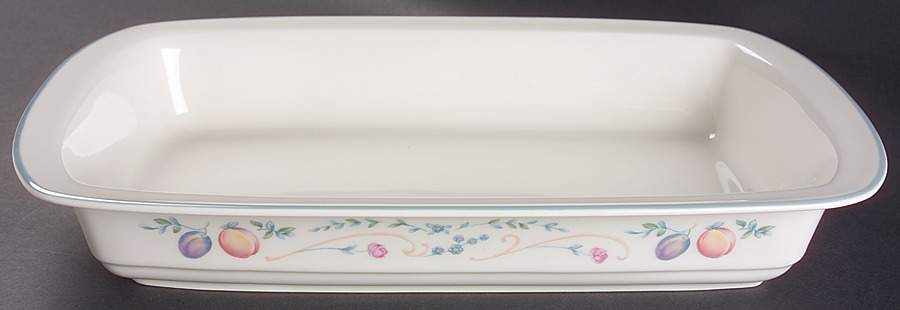 Country Cottage Orchard 13"  Rectangular Baker by Lenox-1