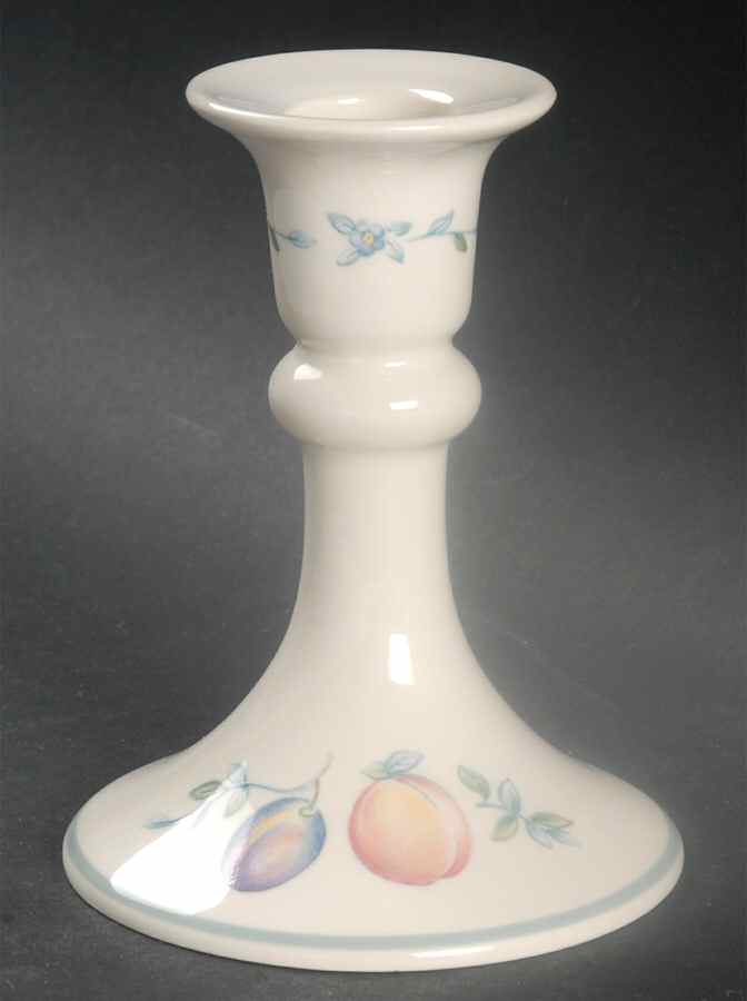 Country Cottage Orchard Single Light Candlestick by Lenox-1
