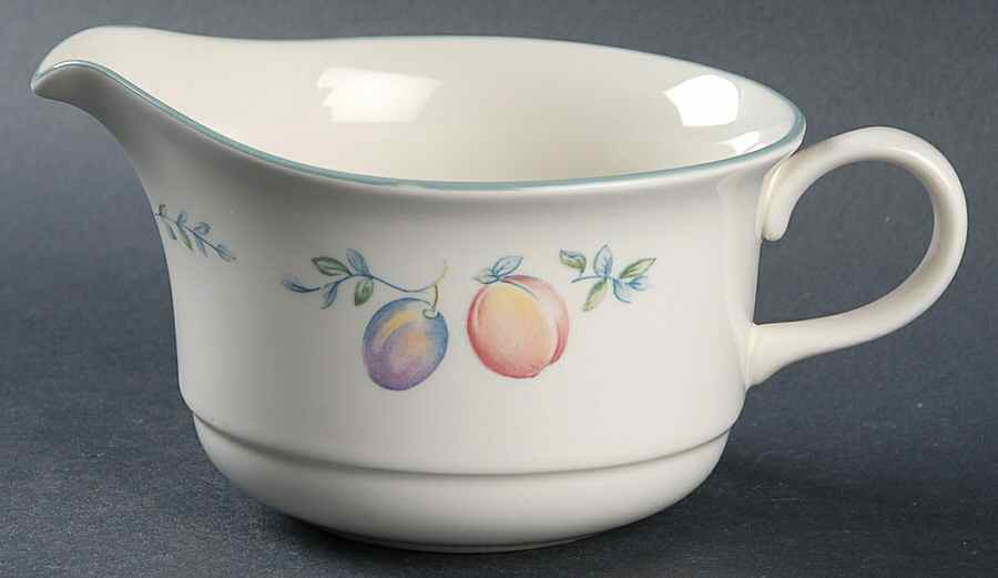Country Cottage Orchard Open Sauce Boat by Lenox-1