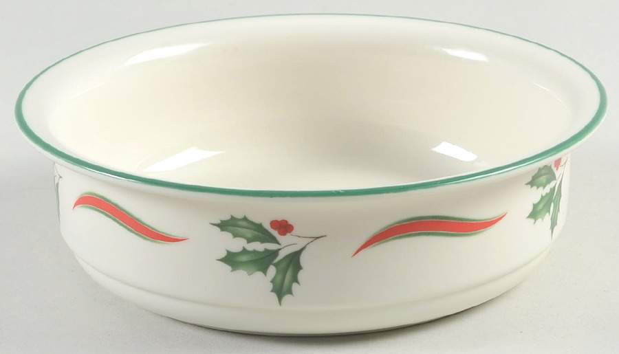 Country Holly Soup/Cereal Bowl by Lenox-1
