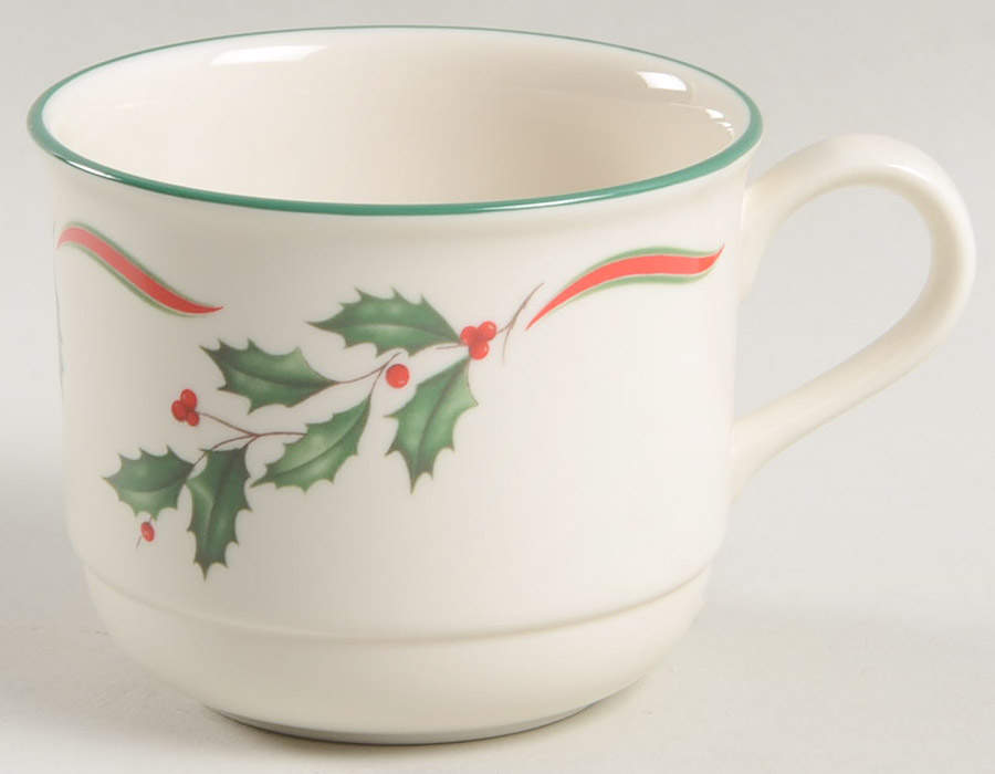 Country Holly Flat Cup by Lenox-1