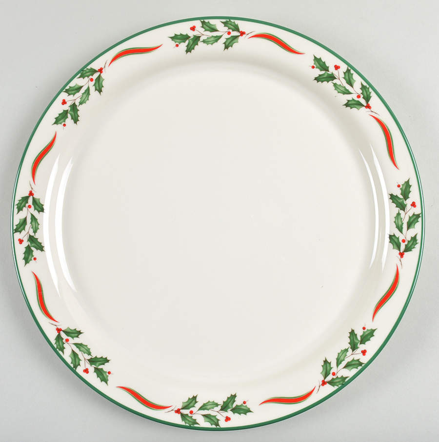 Country Holly 12" Chop Plate (Round Platter) by Lenox-1