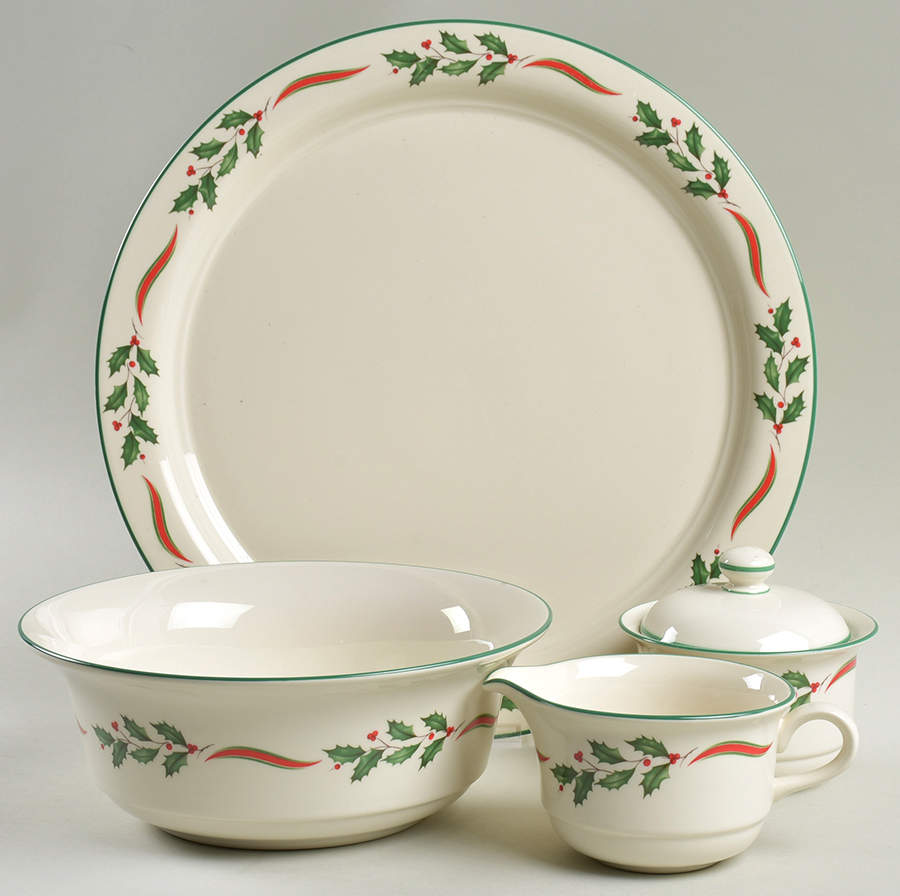 Country Holly 5 Piece Hostess Set by Lenox-1