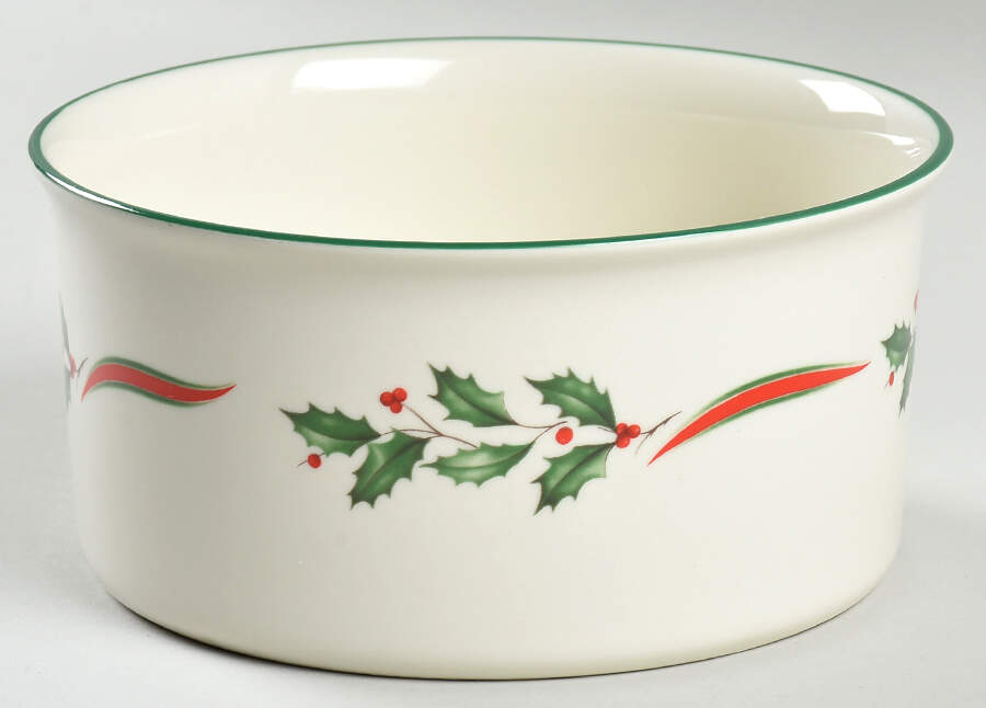 Country Holly 6'' Souffle by Lenox-1