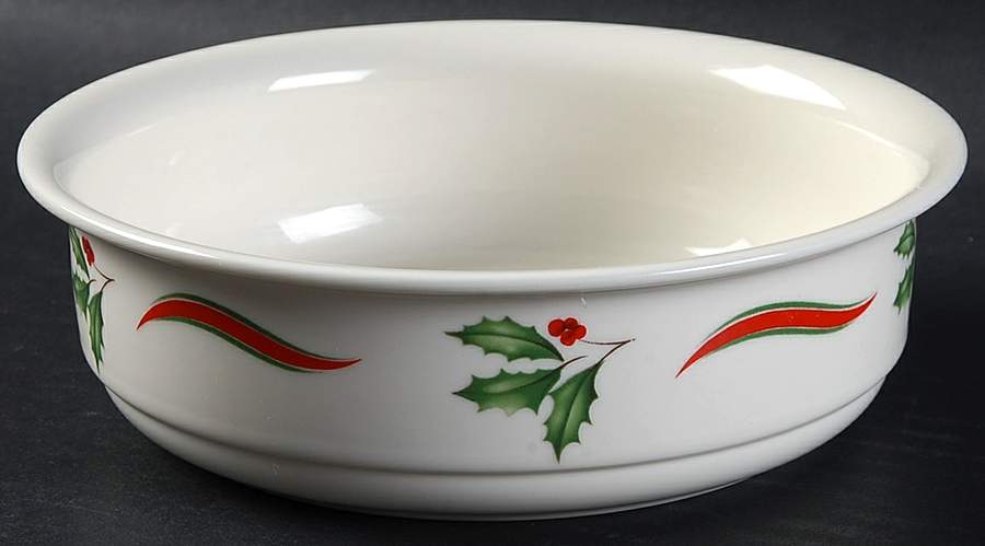 Country Holly Soup/Cereal Bowl by Lenox-1