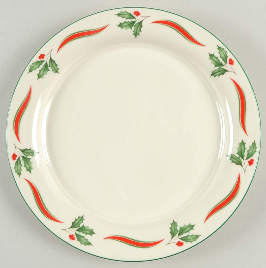 Country Holly Salad Plate by Lenox-1