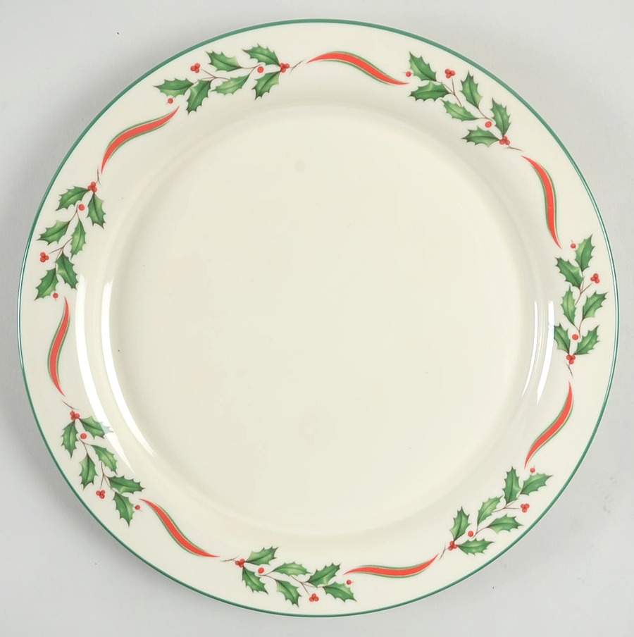 Country Holly Dinner Plate by Lenox-1