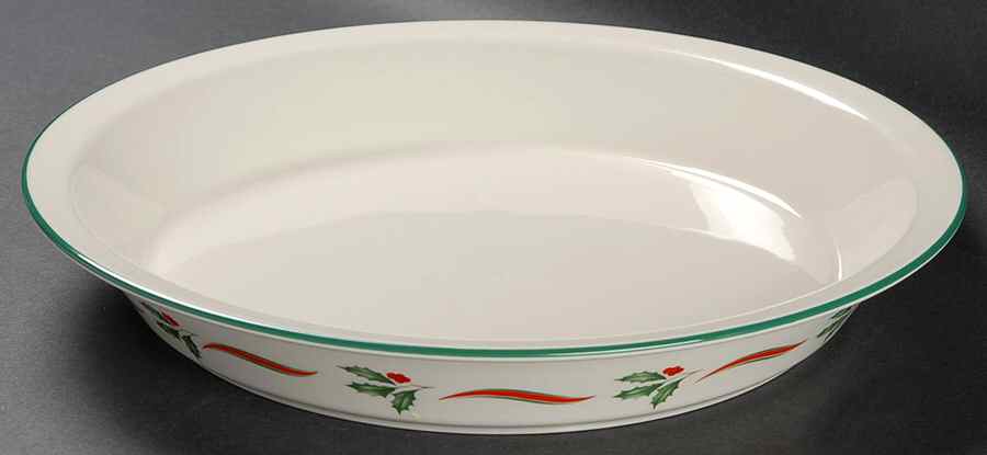 Country Holly Pie Serving Plate by Lenox-1