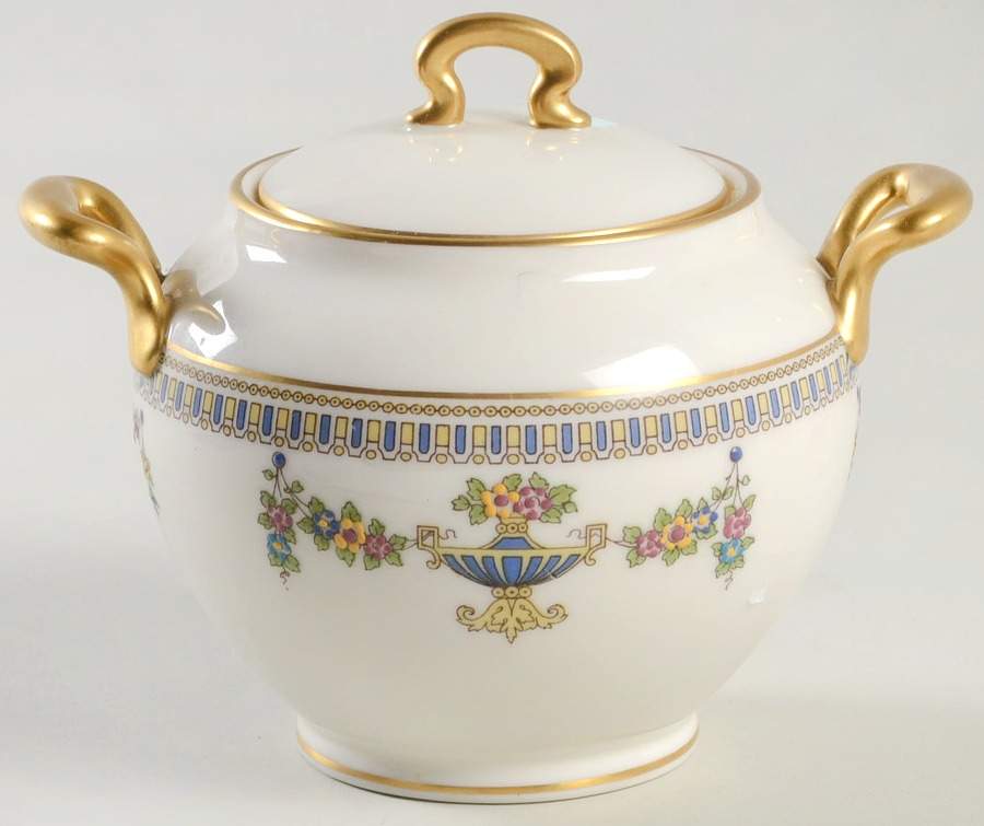 Colonial Shape 1670 Sugar Bowl & Lid by Lenox-1