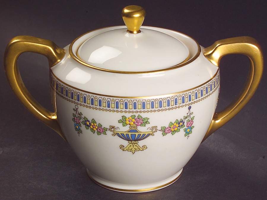 Colonial Sugar Bowl & Lid by Lenox-1