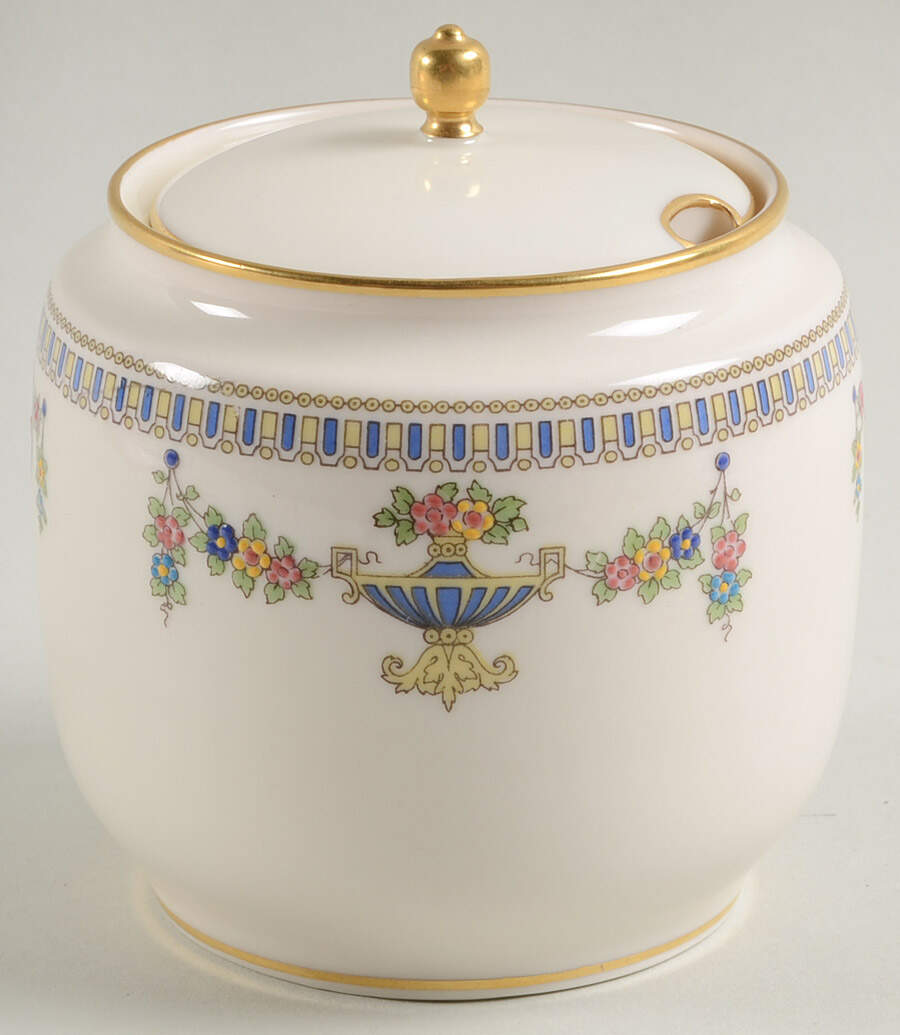 Colonial Marmalade & Lid by Lenox-1