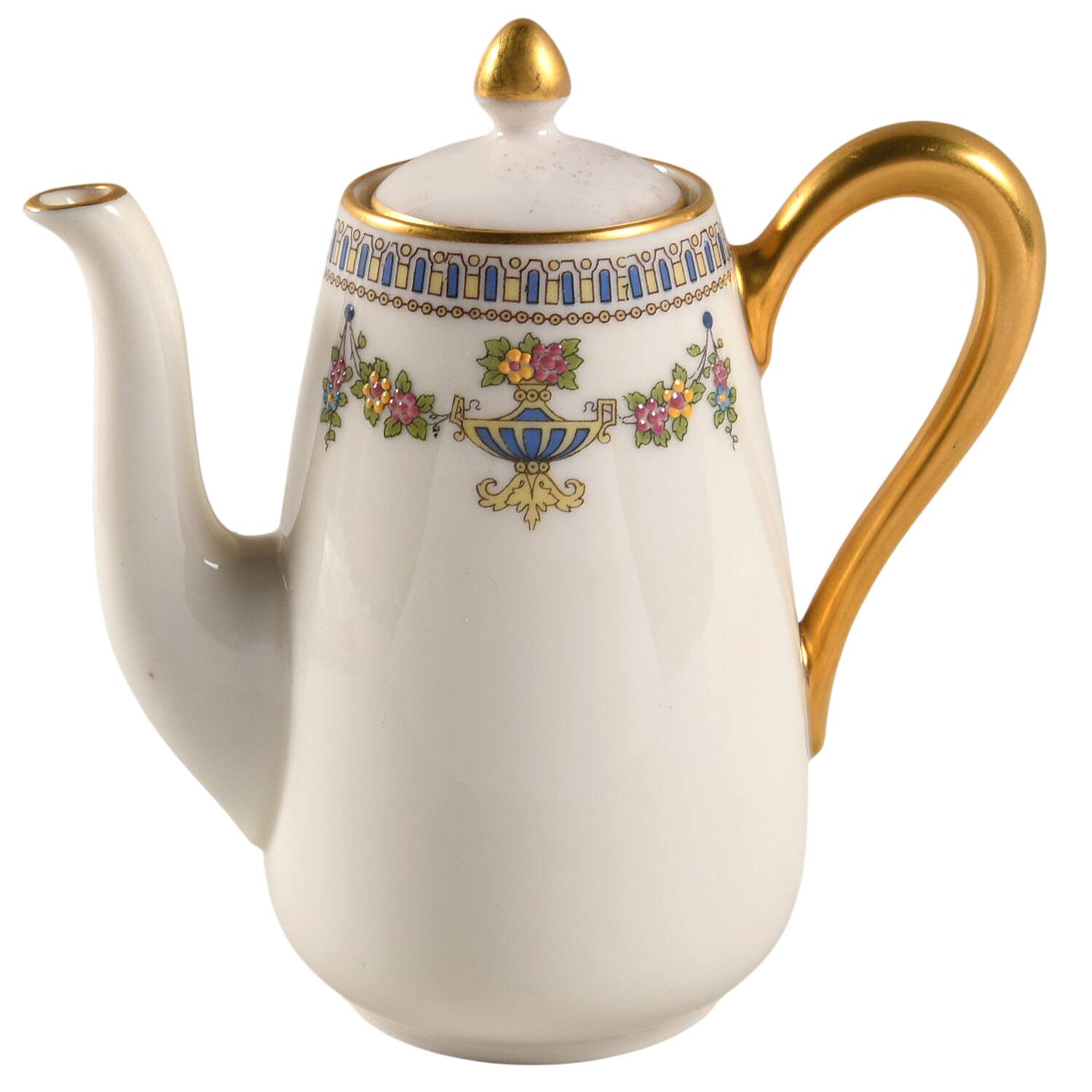 Colonial Individual Coffee Pot & Lid by Lenox-1