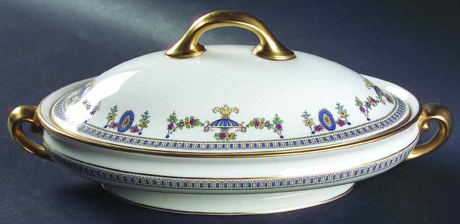 Colonial Oval Covered Vegetable by Lenox-1