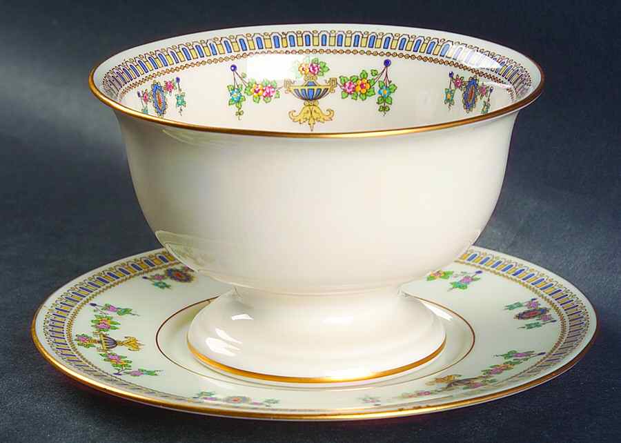 Colonial Mayonnaise Bowl & Underplate by Lenox-1