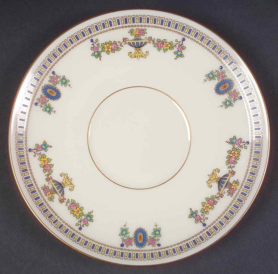 Colonial Saucer for Flat Cream Soup Bowl by Lenox-1