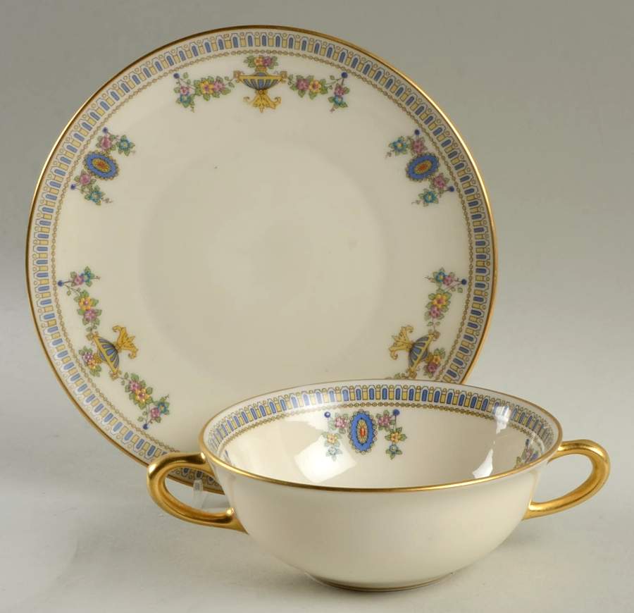 Colonial Flat Cream Soup Bowl by Lenox-1