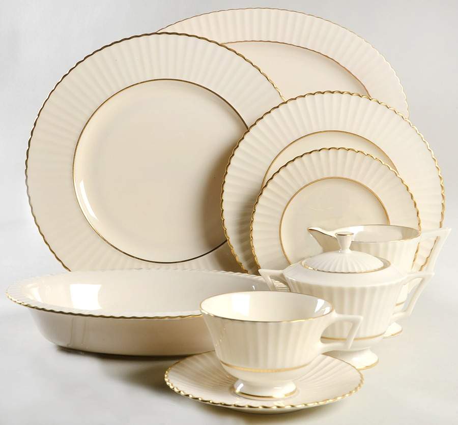 Colonnade Gold 45 Piece Starter Set by Lenox-1