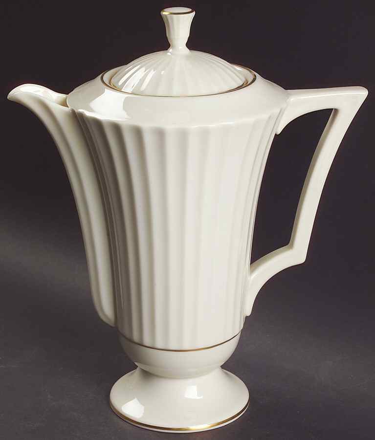Colonnade Gold Coffee Pot & Lid by Lenox-1