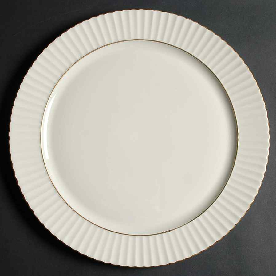 Colonnade Gold 12" Chop Plate (Round Platter) by Lenox-1