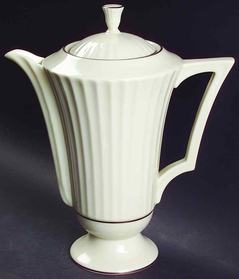 Colonnade Platinum Coffee Pot & Lid by Lenox-1