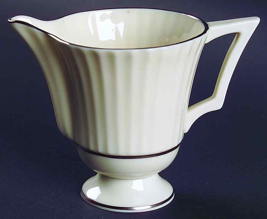 Colonnade Platinum Creamer by Lenox-1