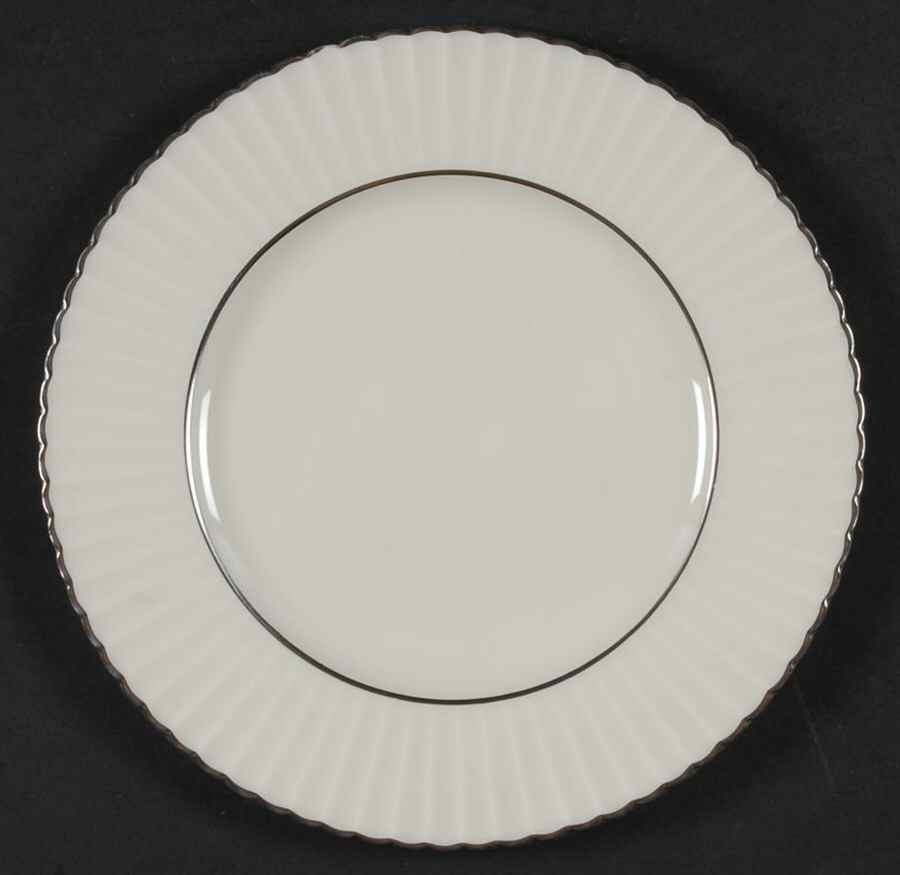 Colonnade Platinum Salad Plate by Lenox-1