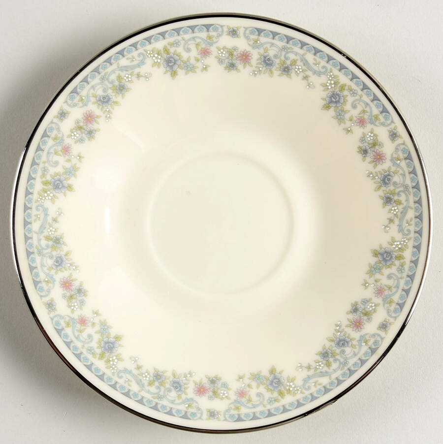 Columbine Saucer for Footed Cup by Lenox-1