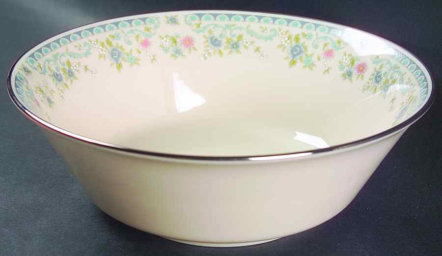 Columbine 9" Round Vegetable Bowl by Lenox-1