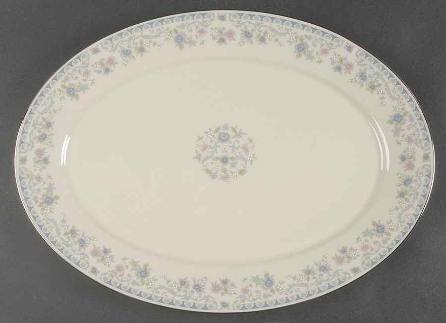 Columbine 16" Oval Serving Platter by Lenox-1