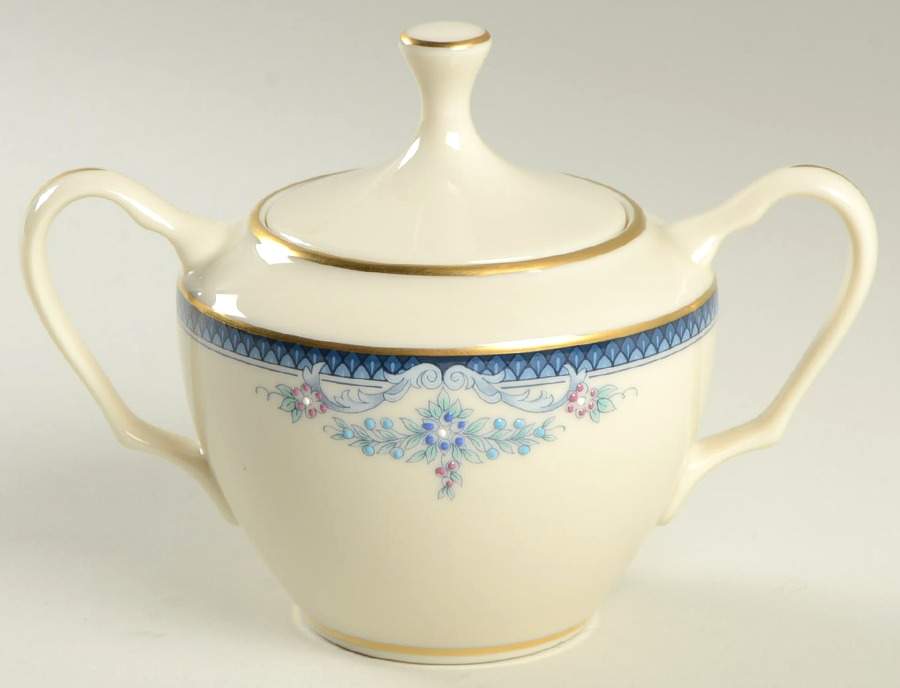 Columbia Sugar Bowl & Lid by Lenox-1