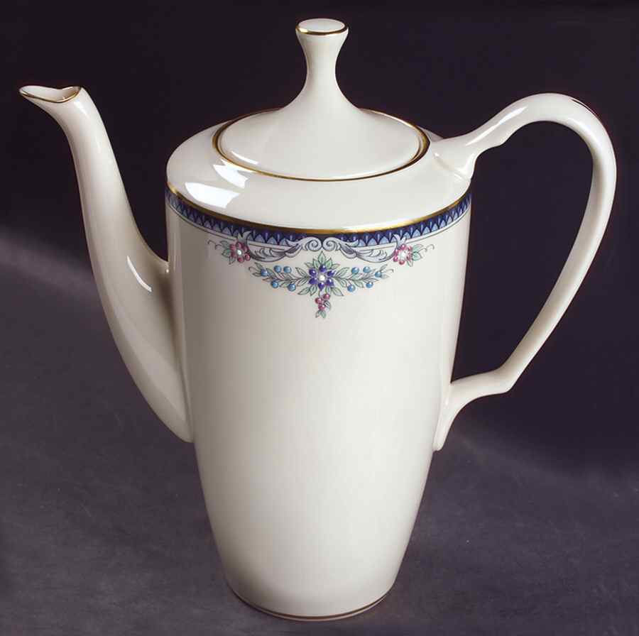 Columbia Coffee Pot & Lid by Lenox-1