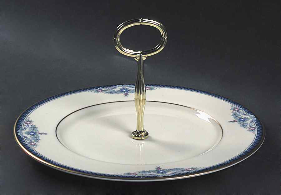 Columbia Round Serving Plate with Center Handle (Dp) Hc by Lenox-1