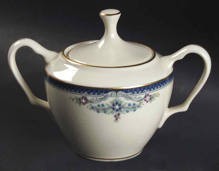 Columbia Sugar Bowl & Lid by Lenox-1