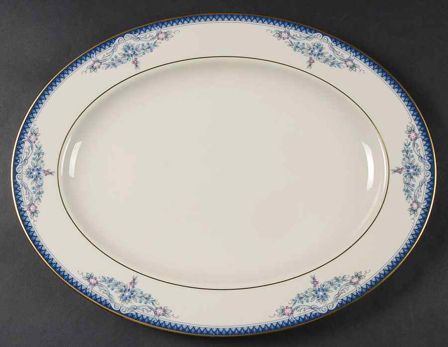 Columbia 13" Oval Serving Platter by Lenox-1