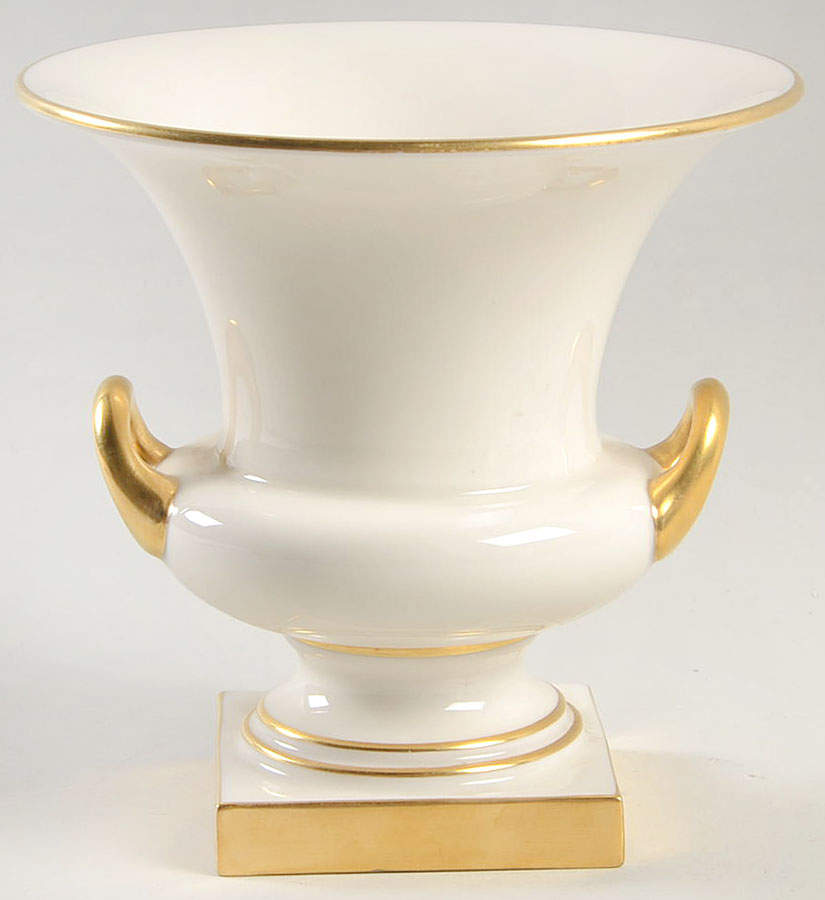 Colonial White 5" Urn Shaped Vase by Lenox-1