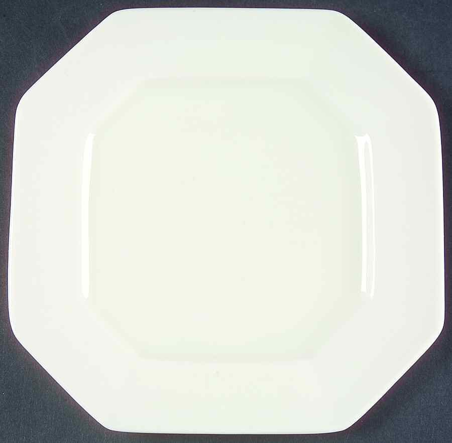 Colonial White Square Salad Plate by Lenox-1