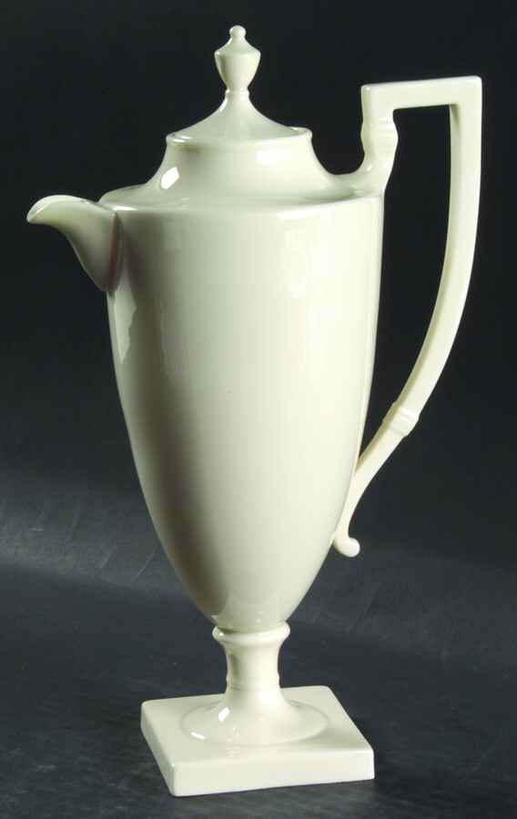 Colonial White Chocolate Pot & Lid by Lenox-1