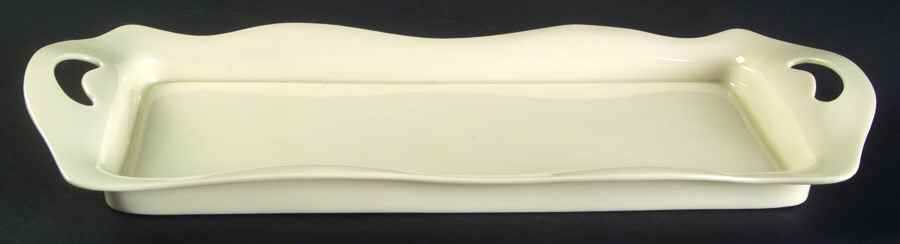 Colonial White Large Sandwich Tray by Lenox-1