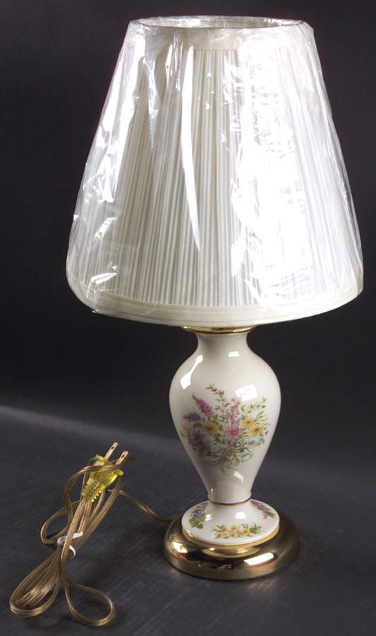 Constitution 12" Electric Lamp & Shade by Lenox-1