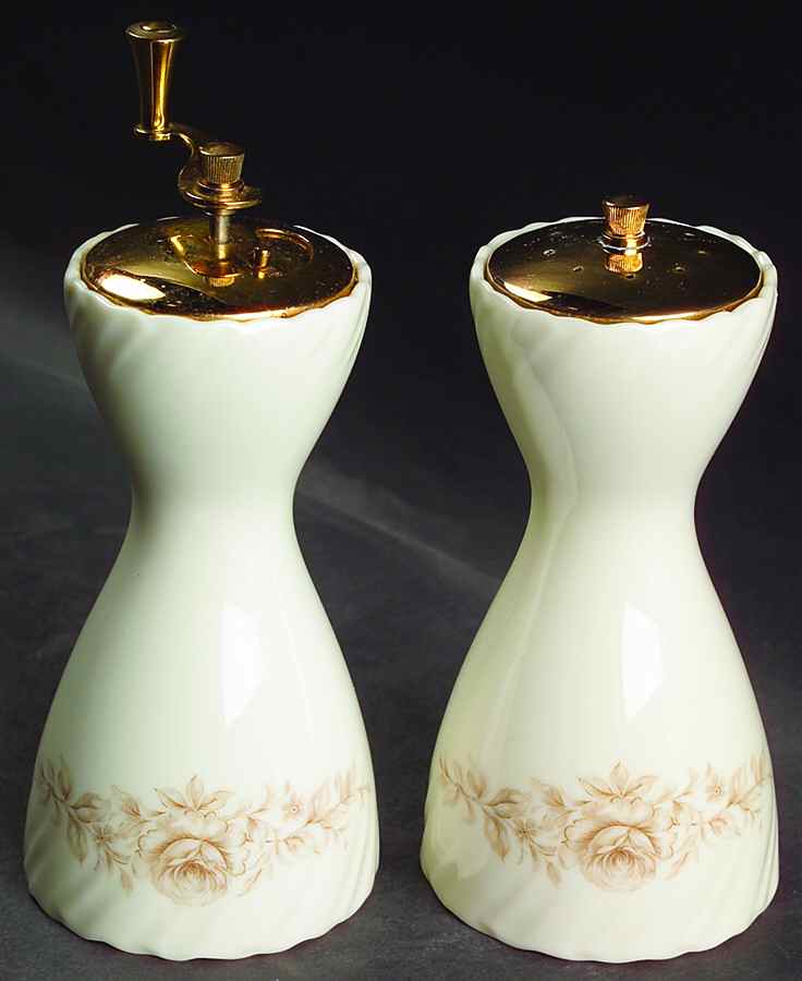 Coquette Salt Mill & Pepper Mill Set by Lenox-1