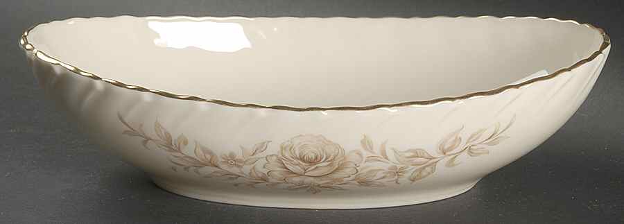 Coquette 9" Oval Vegetable Bowl by Lenox-1