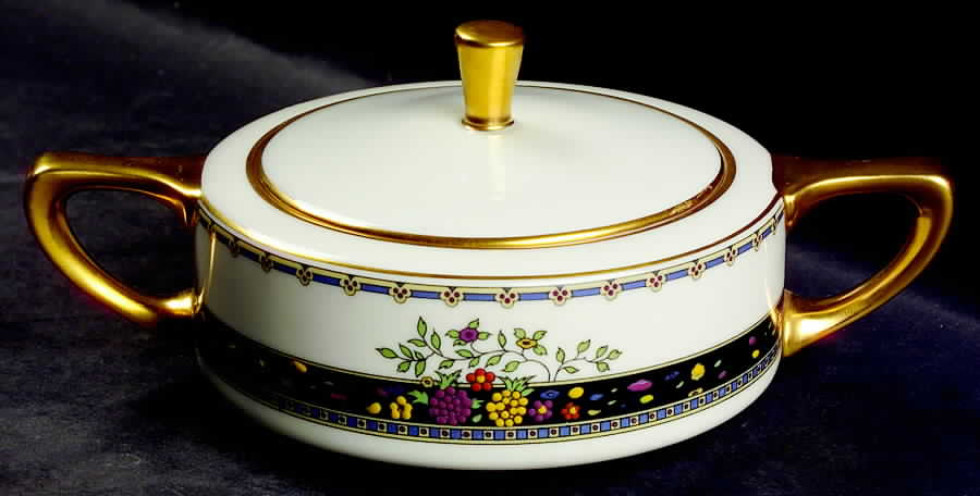 Coronado Sugar Bowl & Lid by Lenox-1