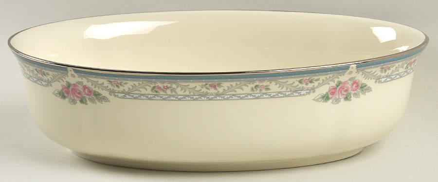 Country Romance 10" Oval Vegetable Bowl by Lenox-1