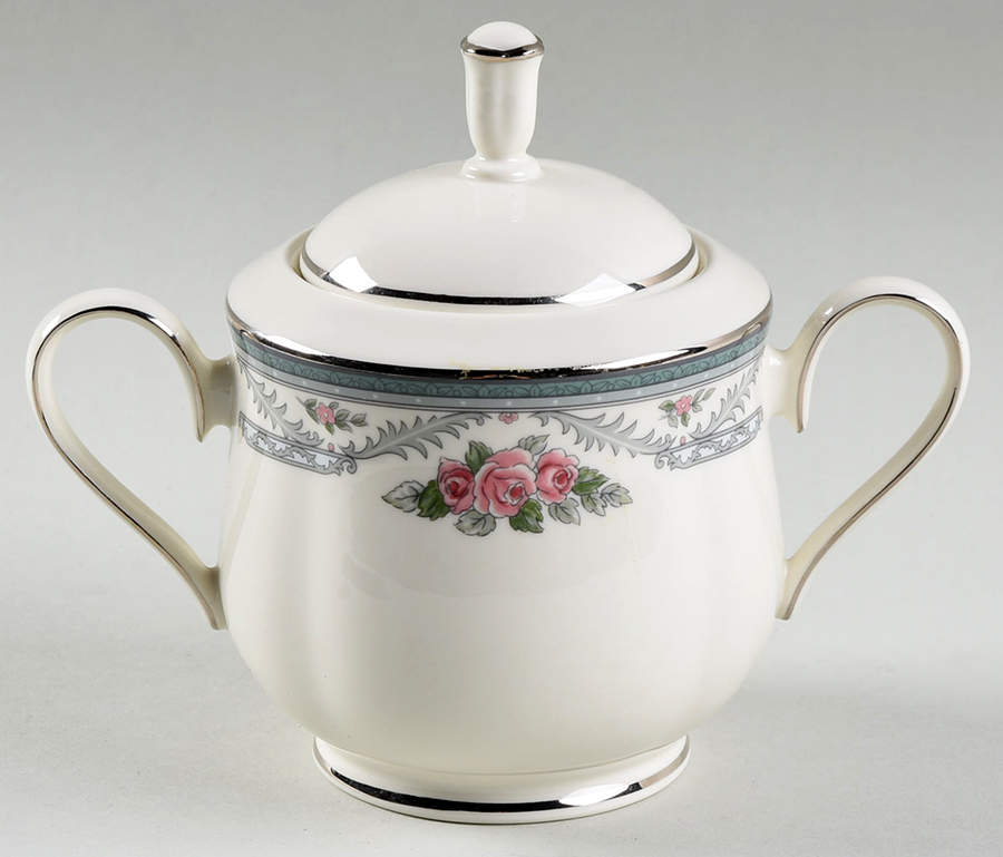 Country Romance Sugar Bowl & Lid by Lenox-1