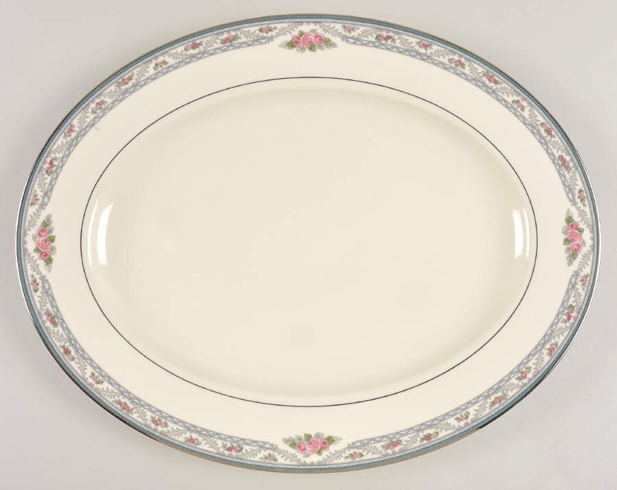 Country Romance 16" Oval Serving Platter by Lenox-1