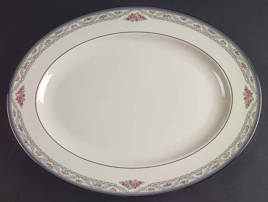 Country Romance 16" Oval Serving Platter by Lenox-1