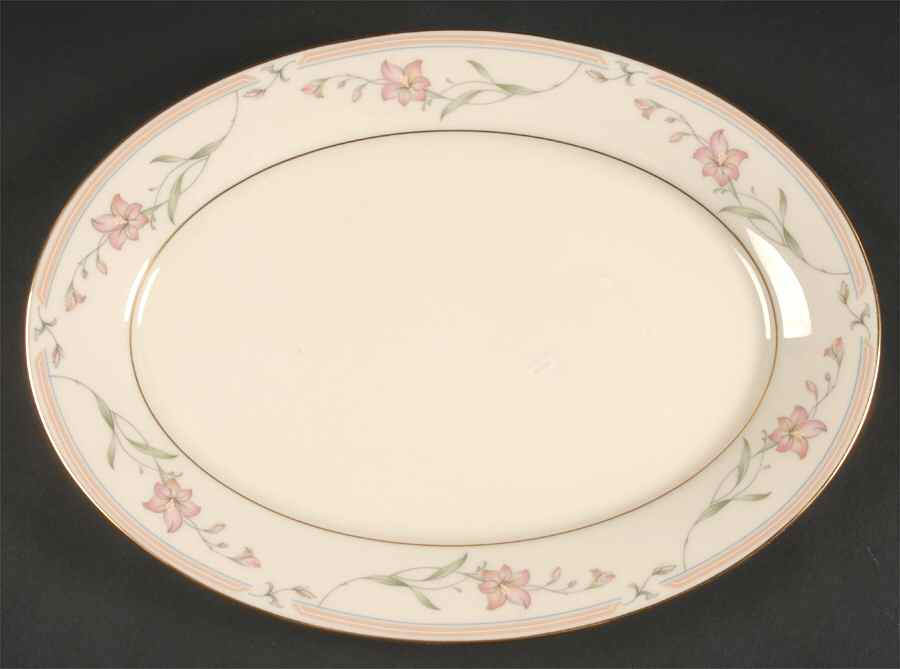 Coral Springs 13" Oval Serving Platter by Lenox-1