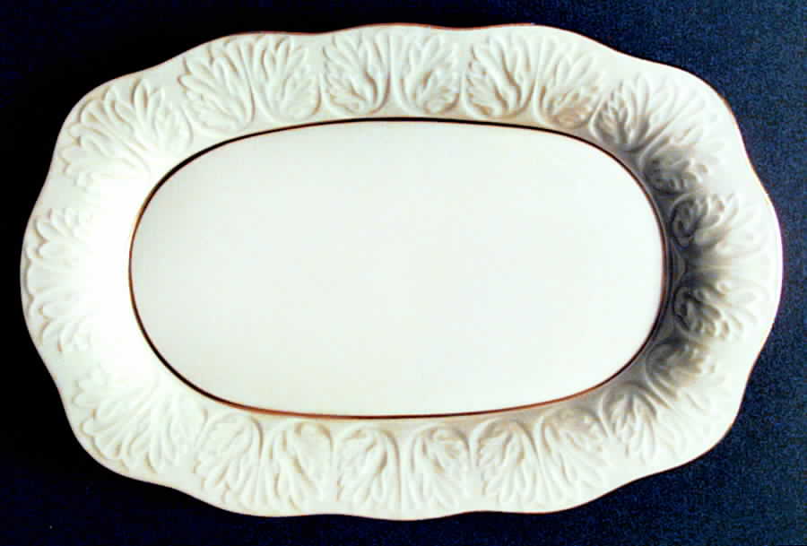 Cottage (Giftware, Gold Trim) Tray for Creamer & Sugar with Lid by Lenox-1